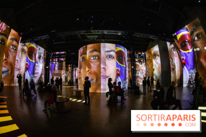 Photos : Exposition immersive Jimmy Nelson : The last sentinels à l’Atelier des Lumières 