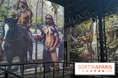 Photos : Exposition immersive Jimmy Nelson : The last sentinels à l’Atelier des Lumières 