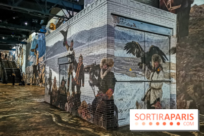 Photos : Exposition immersive Jimmy Nelson : The last sentinels à l’Atelier des Lumières 