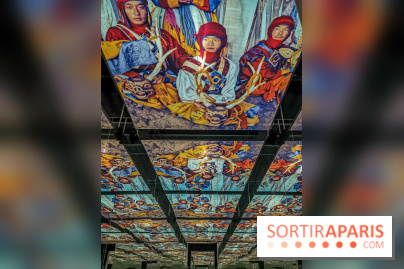 Photos : Exposition immersive Jimmy Nelson : The last sentinels à l’Atelier des Lumières 