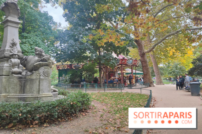 Visuels Parc Monceau à Paris 8e arrondissement  - automne