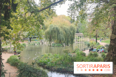 Visuels Parc Monceau à Paris 8e arrondissement  - automne