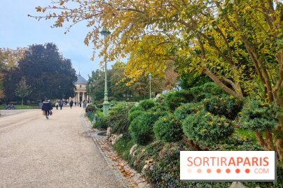 Visuels Parc Monceau à Paris 8e arrondissement  - automne
