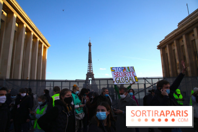 Sécurité Globale : Manifestation Trocadéro 