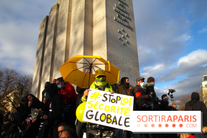 Sécurité Globale : Manifestation Trocadéro 