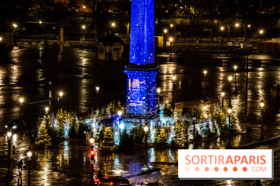 Photos : Illuminations et sapins de Noël Place de la Concorde