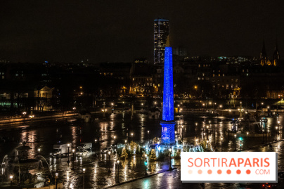 Photos : Illuminations et sapins de Noël Place de la Concorde