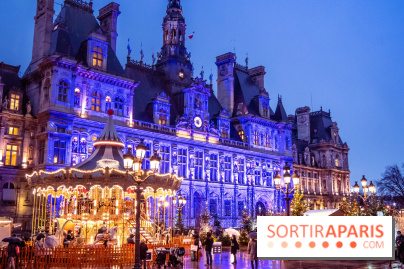 Photos : Village et illuminations de Noël de l'Hôtel de Ville 2020