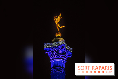 Photos illuminations de Noël de la Bastille