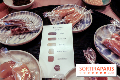 An Japonaise lance une gamme de chocolats et caramels, les photos