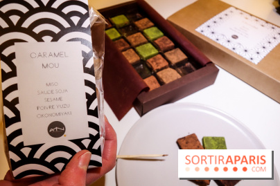 An Japonaise lance une gamme de chocolats et caramels, les photos