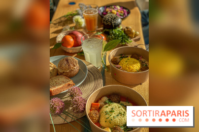 Photos : Flower Food, cantine végétarienne et vegan