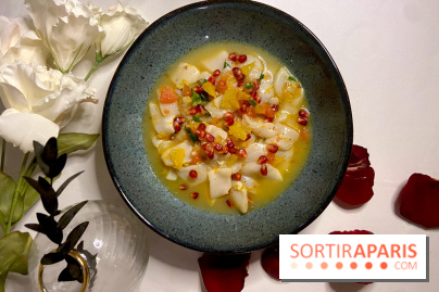 Le menu de Saint-Valentin 2021 de l'hôtel de Crillon