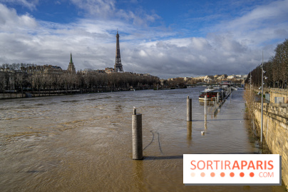 La Seine en crue février 2021