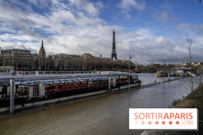 La Seine en crue février 2021