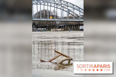 La Seine en crue février 2021