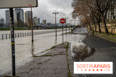 La Seine en crue février 2021