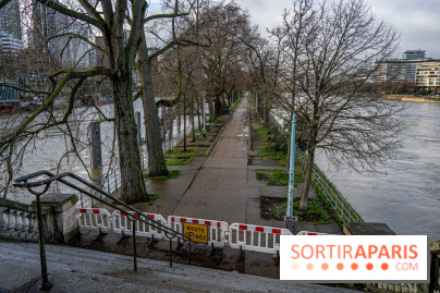 La Seine en crue février 2021