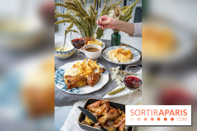 Menu volaille et truffe du Coq Rico, les photos