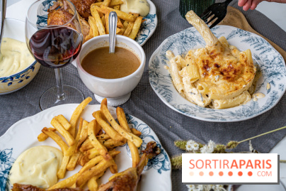 Menu volaille et truffe du Coq Rico, les photos