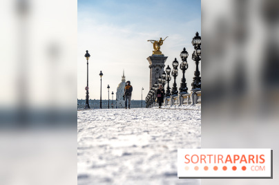 La Neige à Paris ce 10 février 2021