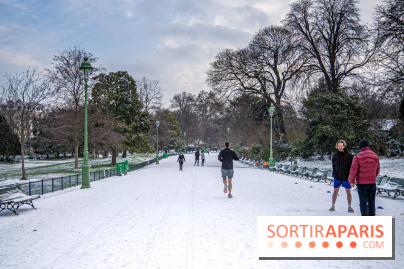 La Neige à Paris ce 10 février 2021
