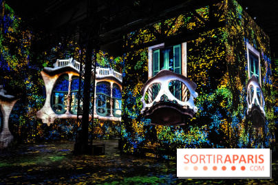 Exposition Gaudi à l’Atelier des Lumières, les photos 