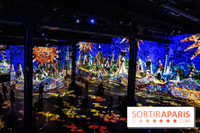 Exposition Gaudi à l’Atelier des Lumières, les photos 