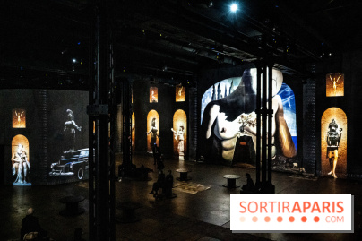 Exposition Dali à l’Atelier des Lumières 