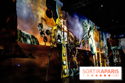 Exposition Dali à l’Atelier des Lumières 