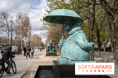 Exposition Geluck sur les Champs-Elysées 