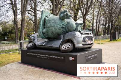 Exposition Geluck sur les Champs-Elysées 