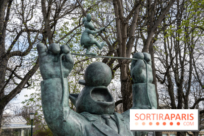 Exposition Geluck sur les Champs-Elysées 