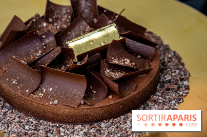 La Tarte Chocolat de Pâques et d'avril de Quentin Lechat au Royal Monceau