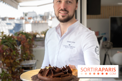 La Tarte Chocolat de Pâques et d'avril de Quentin Lechat au Royal Monceau