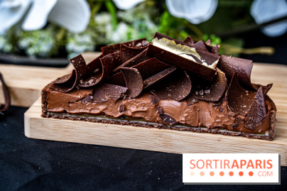La Tarte Chocolat de Pâques et d'avril de Quentin Lechat au Royal Monceau