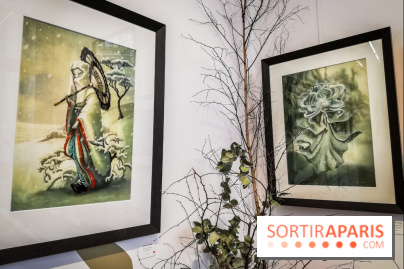 Shizen, l'expo gratuite de Benjamin Lacombe à la galerie Daniel Maghen - nos photos