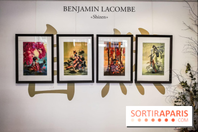 Shizen, l'expo gratuite de Benjamin Lacombe à la galerie Daniel Maghen - nos photos