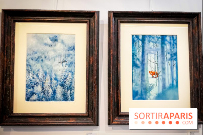 Shizen, l'expo gratuite de Benjamin Lacombe à la galerie Daniel Maghen - nos photos