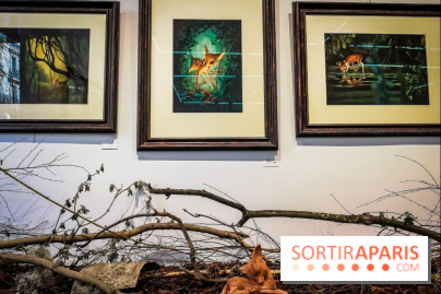 Shizen, l'expo gratuite de Benjamin Lacombe à la galerie Daniel Maghen - nos photos