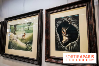 Shizen, l'expo gratuite de Benjamin Lacombe à la galerie Daniel Maghen - nos photos