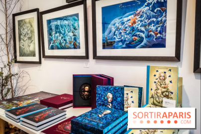 Shizen, l'expo gratuite de Benjamin Lacombe à la galerie Daniel Maghen - nos photos