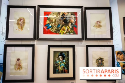 Shizen, l'expo gratuite de Benjamin Lacombe à la galerie Daniel Maghen - nos photos