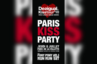 Desigual Kisstour
Desigual Kiss tour
Pony Pony