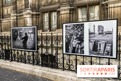 Parisiennes, l'exposition photos de Nikos Aliagas sur les grilles de l'Hôtel de Ville