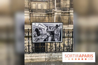 Parisiennes, l'exposition photos de Nikos Aliagas sur les grilles de l'Hôtel de Ville