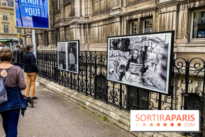 Parisiennes, l'exposition photos de Nikos Aliagas sur les grilles de l'Hôtel de Ville