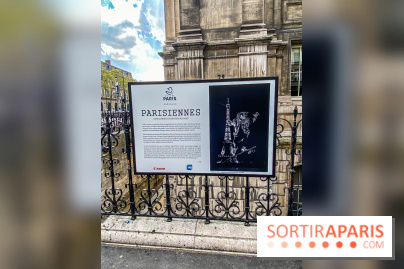 Parisiennes, l'exposition photos de Nikos Aliagas sur les grilles de l'Hôtel de Ville