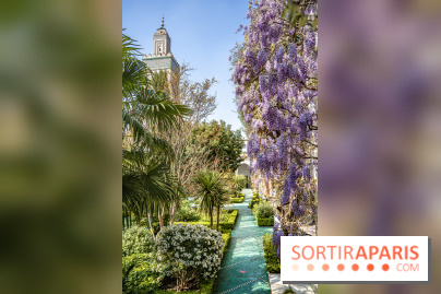 La Mosquée de Paris et son jardin en fleurs