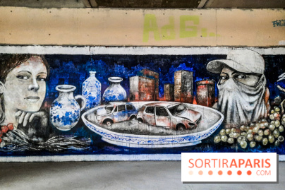 Spot 13 : le lieu éphémère de street art en plein air à Paris, nos photos